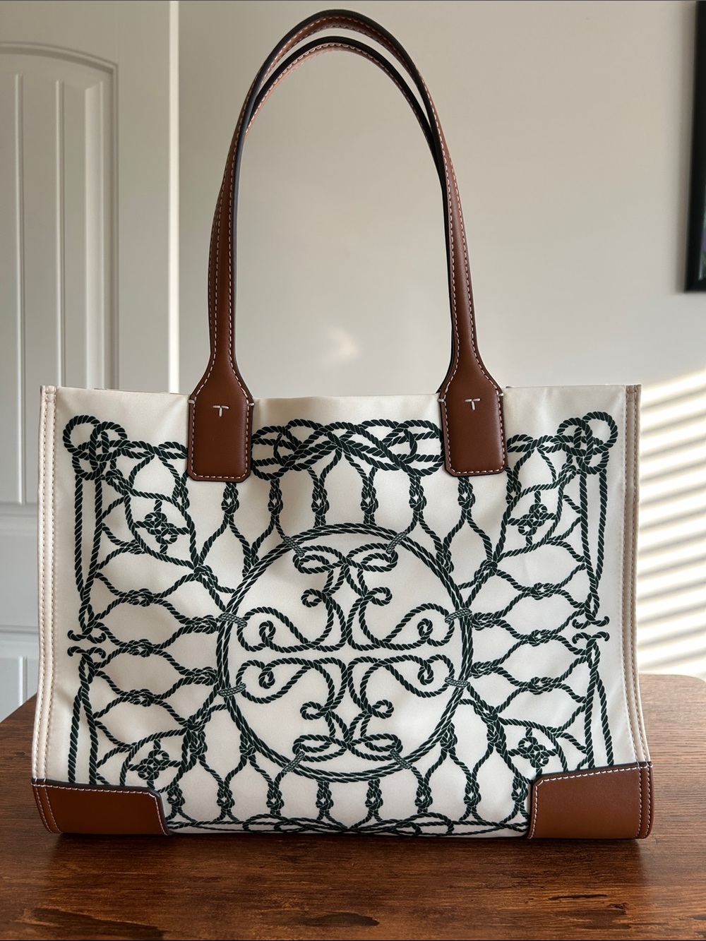 Tory Burch Ella Printed Small Tote